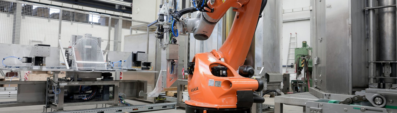 Roboterautomation Reinigungsanlage