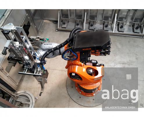 Reinigungsanlage automatisiert roboter